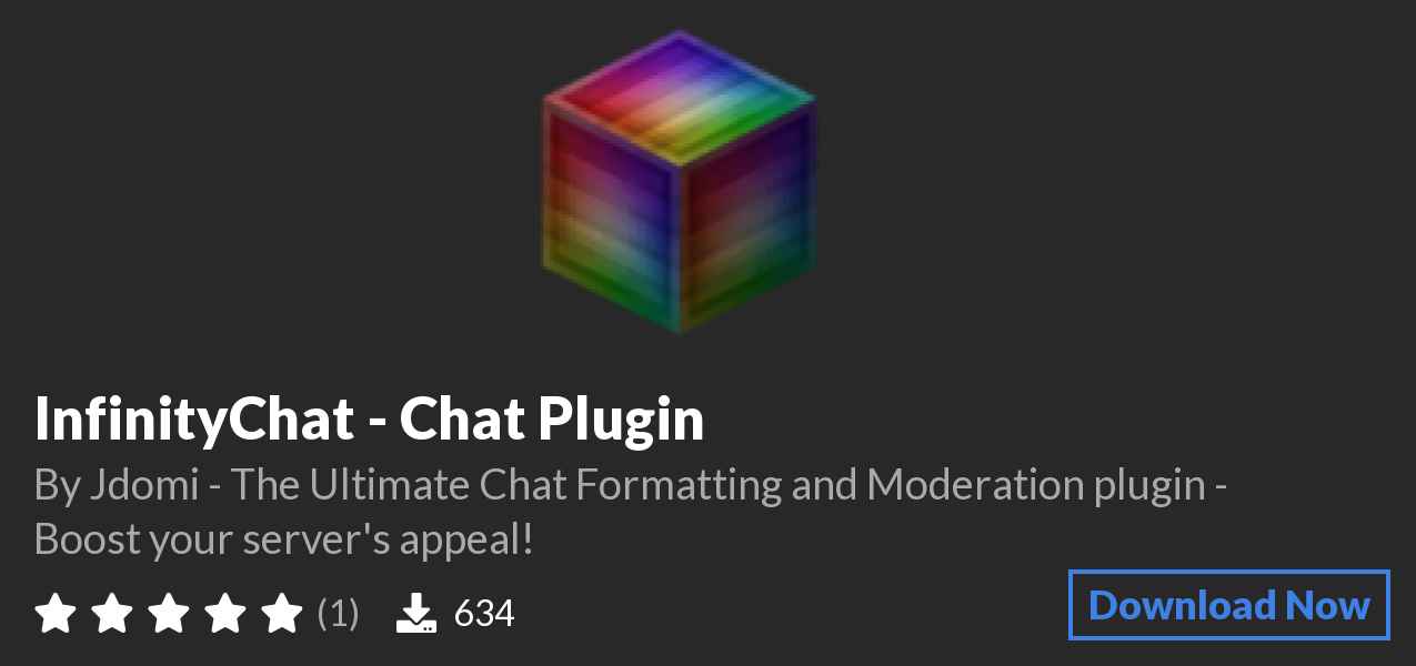 Download InfinityChat - Chat Plugin on Polymart