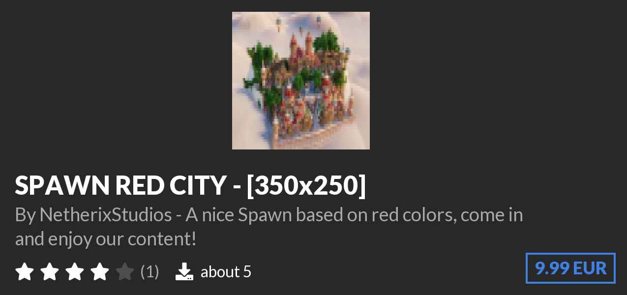 Download 🟥 SPAWN RED CITY - [350x250] on Polymart