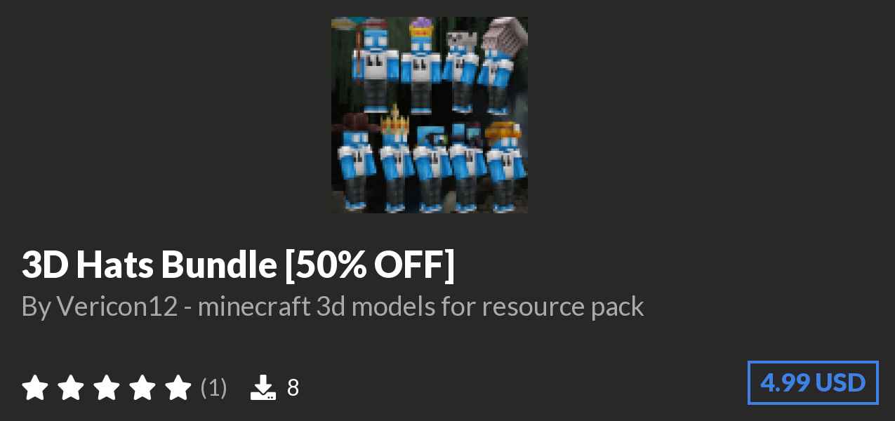 Download 3D Hats Bundle [50% OFF] on Polymart