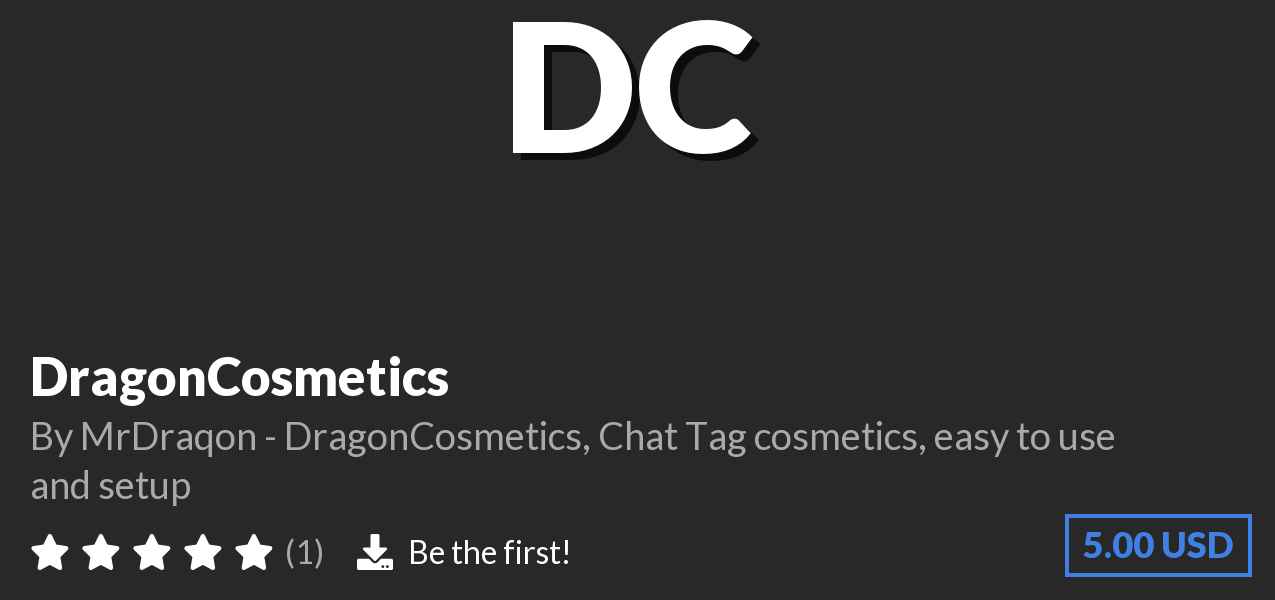 Download DragonCosmetics on Polymart