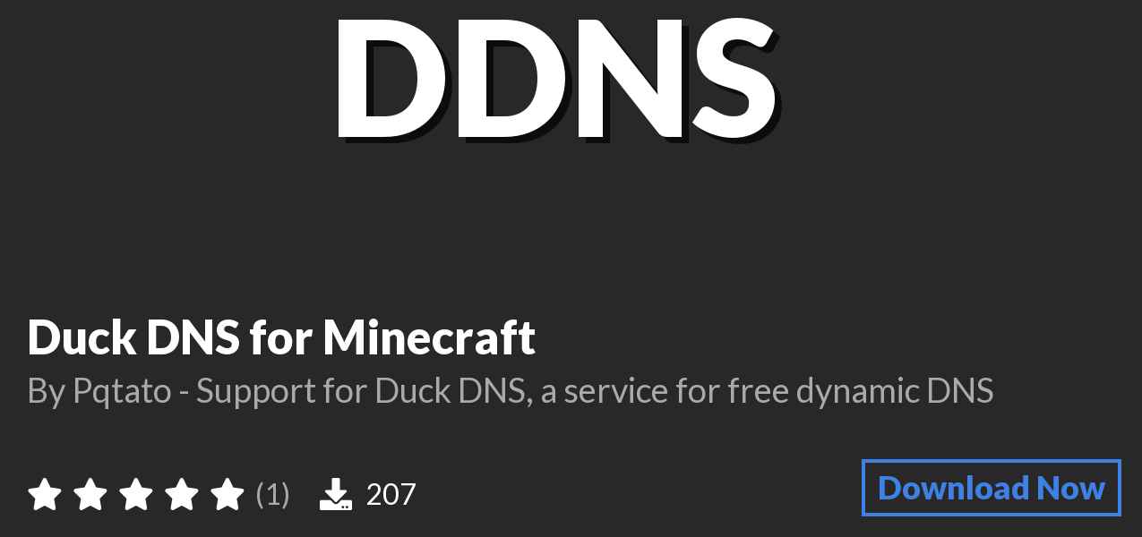 Download Duck DNS for Minecraft on Polymart