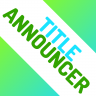 TitleAnnouncer icon