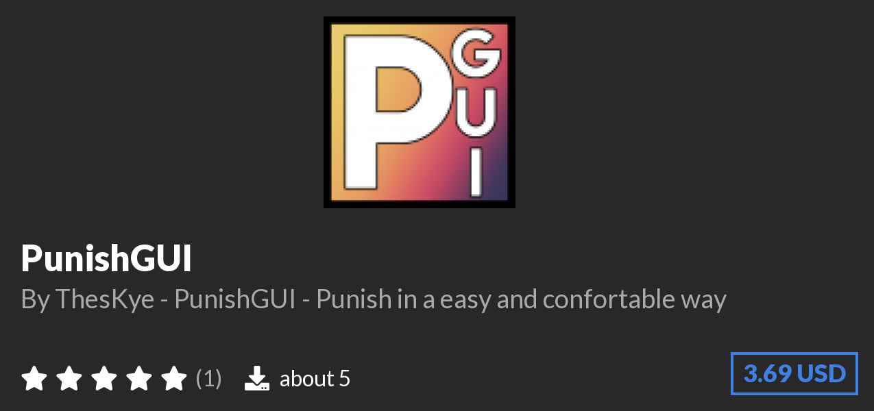 Download ⭐PunishGUI on Polymart