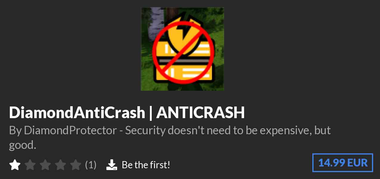 Download DiamondAntiCrash | ANTICRASH on Polymart