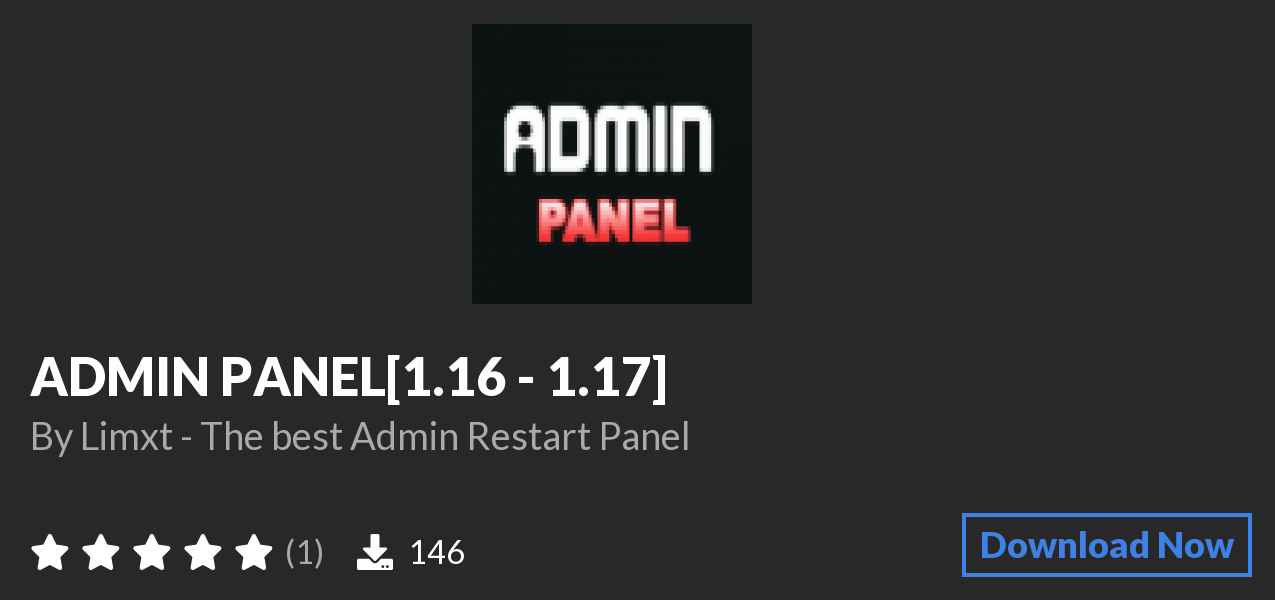 Download 🔥ADMIN PANEL🔥[1.16 - 1.17] on Polymart