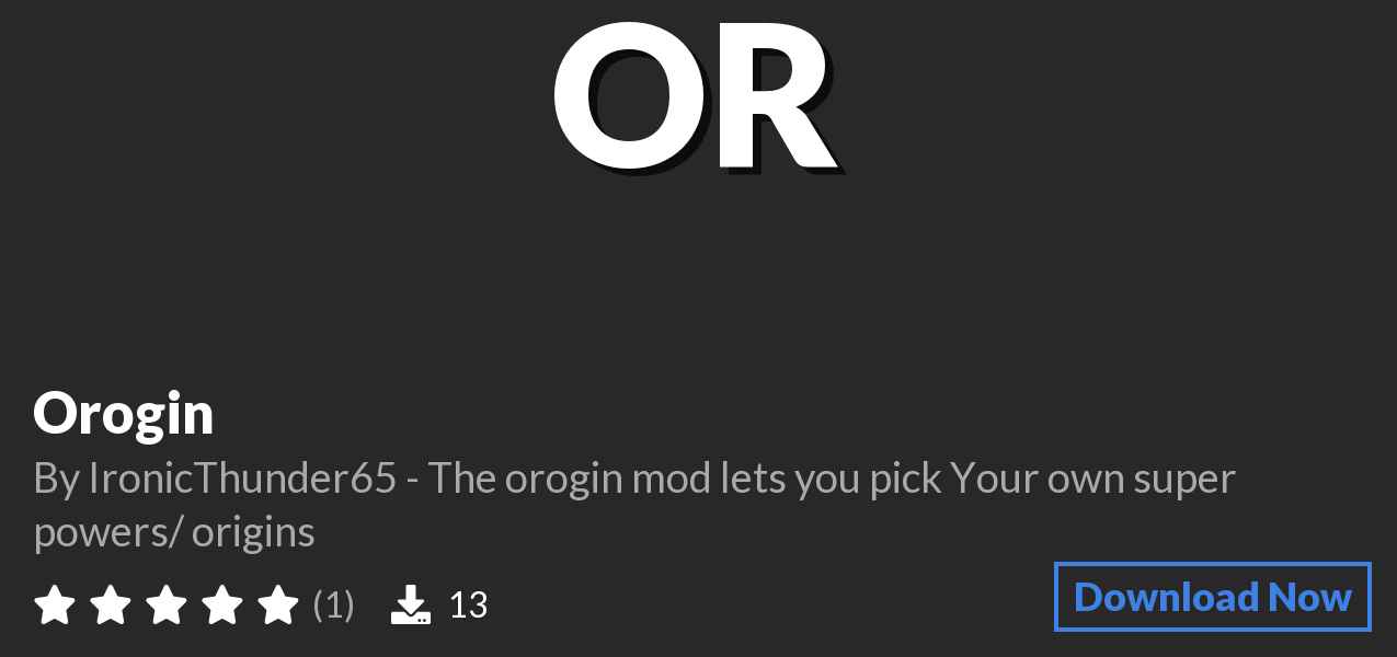 Download Orogin on Polymart
