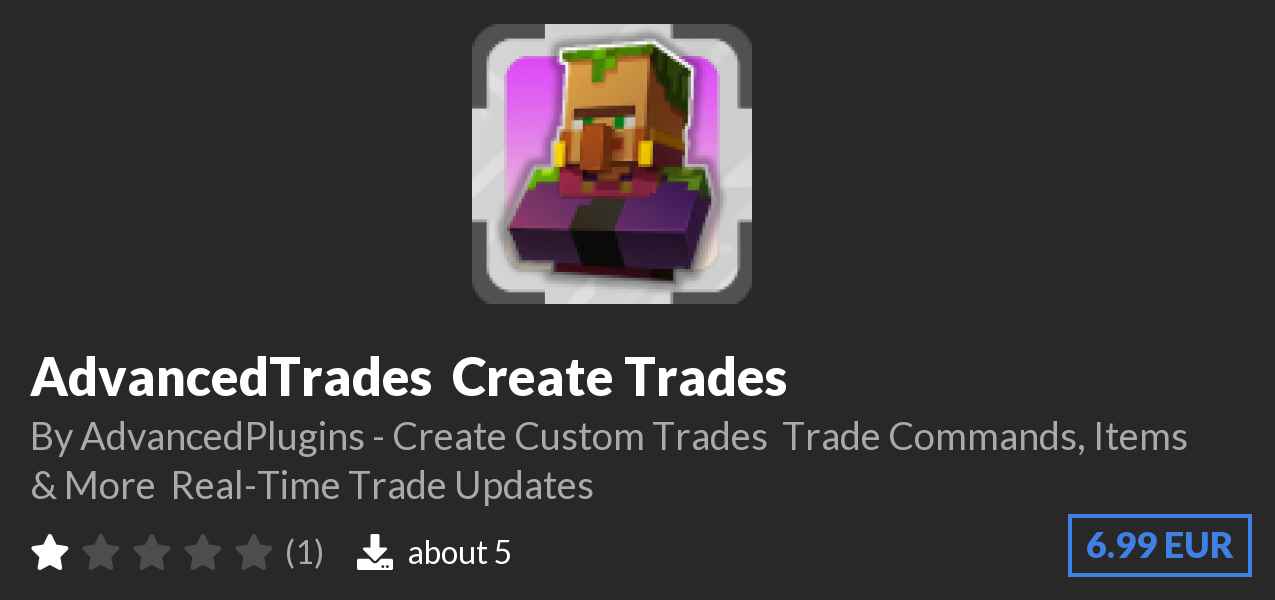 Download AdvancedTrades ⭐ Create Trades on Polymart