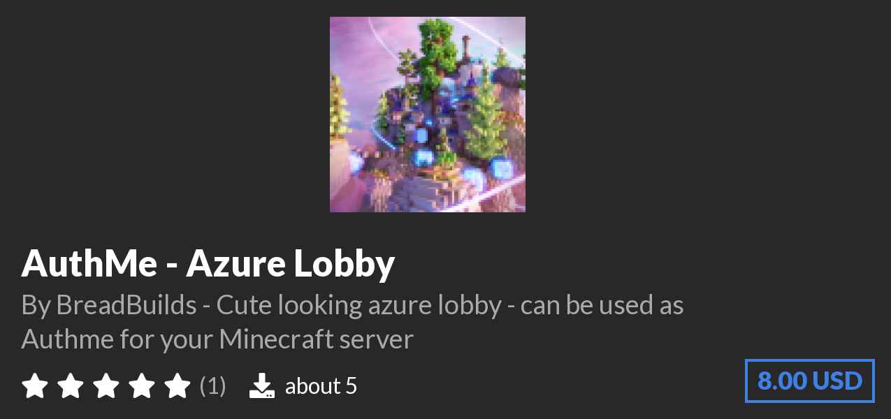Download AuthMe - Azure Lobby on Polymart