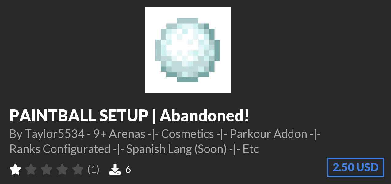 Download PAINTBALL SETUP | Abandoned! on Polymart