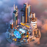 Futuristic Sci-Fi City + Portal icon