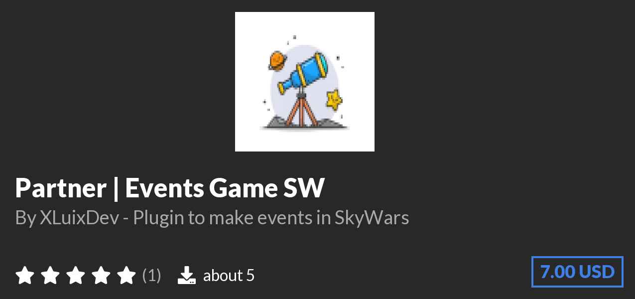 Download Partner | Events Game SW on Polymart