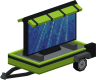 Banner trailer icon
