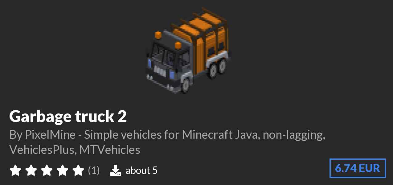Download Garbage truck 2 on Polymart