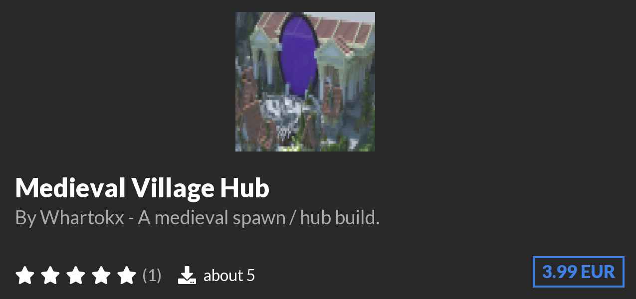 Download Medieval Village Hub on Polymart