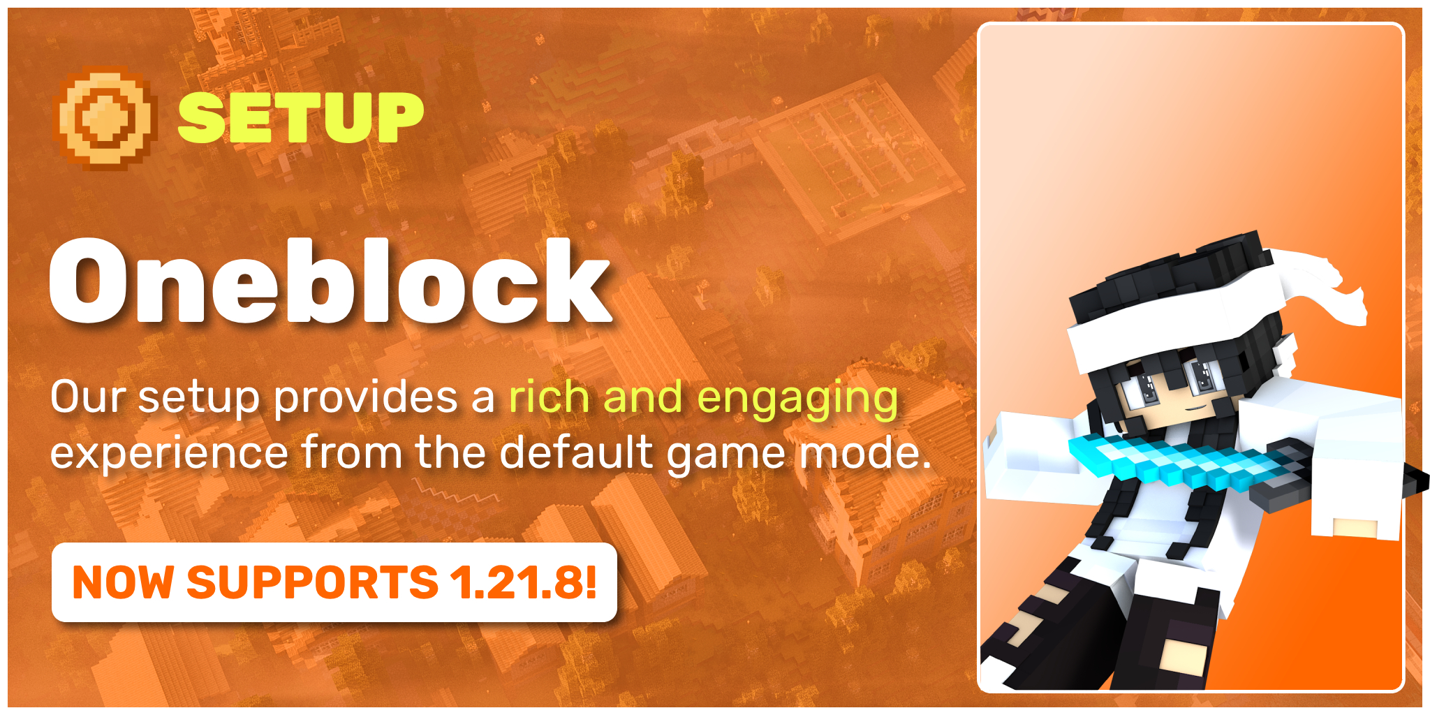 Oneblock Setup | SpaceyDevs