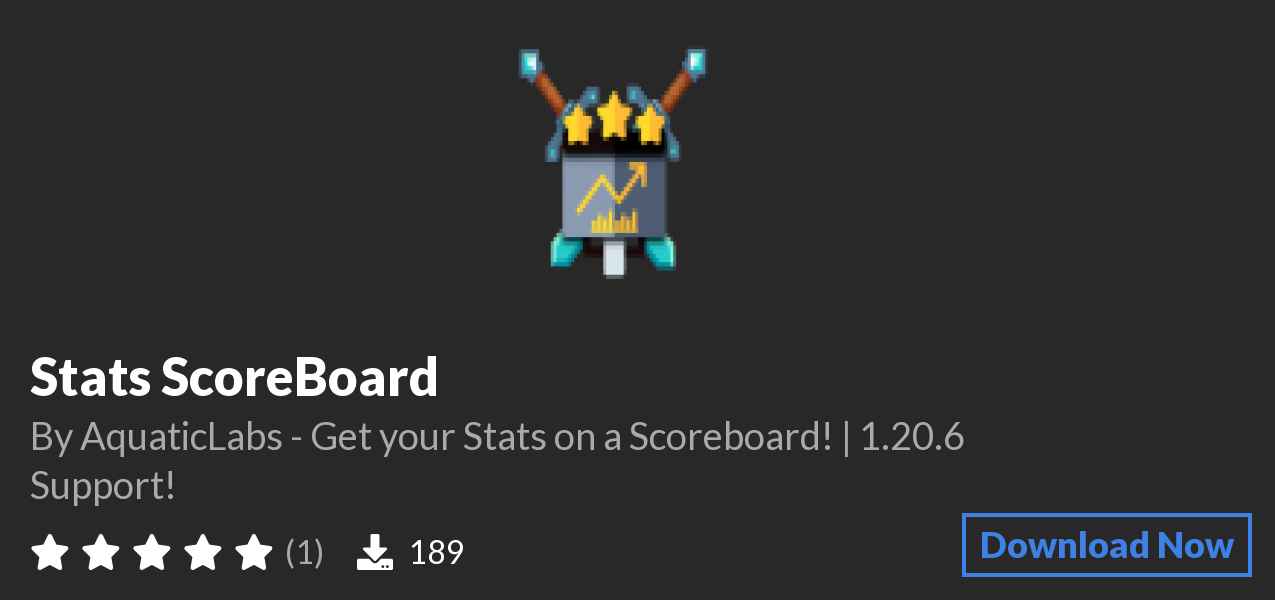 Download Stats ScoreBoard on Polymart