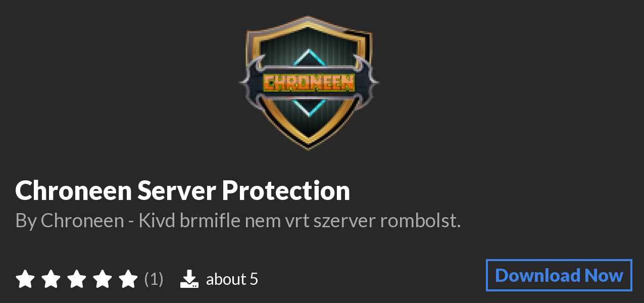 Download Chroneen Server Protection on Polymart