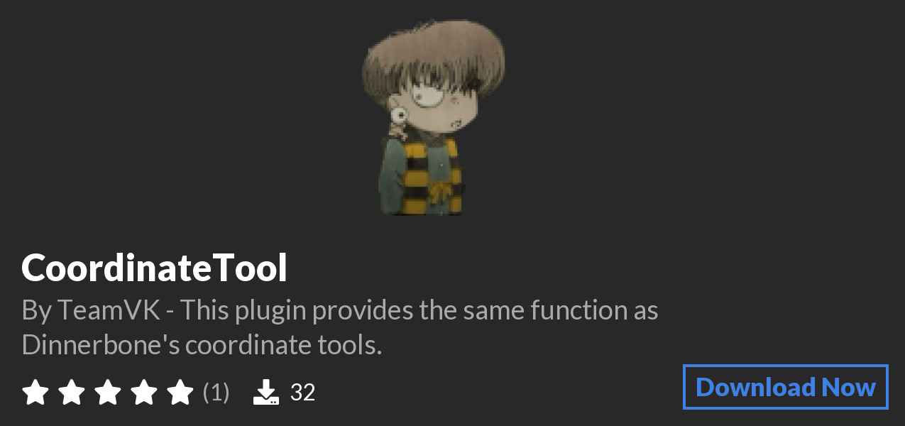 Download CoordinateTool on Polymart