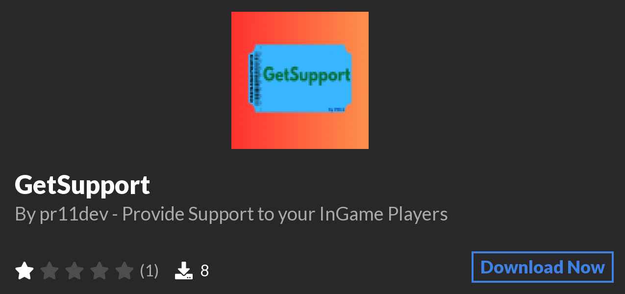 Download GetSupport on Polymart