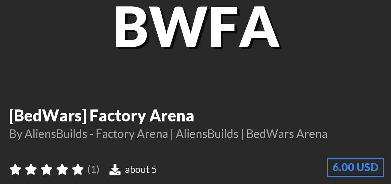 Download [BedWars] Factory Arena on Polymart