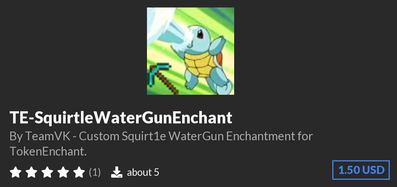 Download TE-SquirtleWaterGunEnchant on Polymart