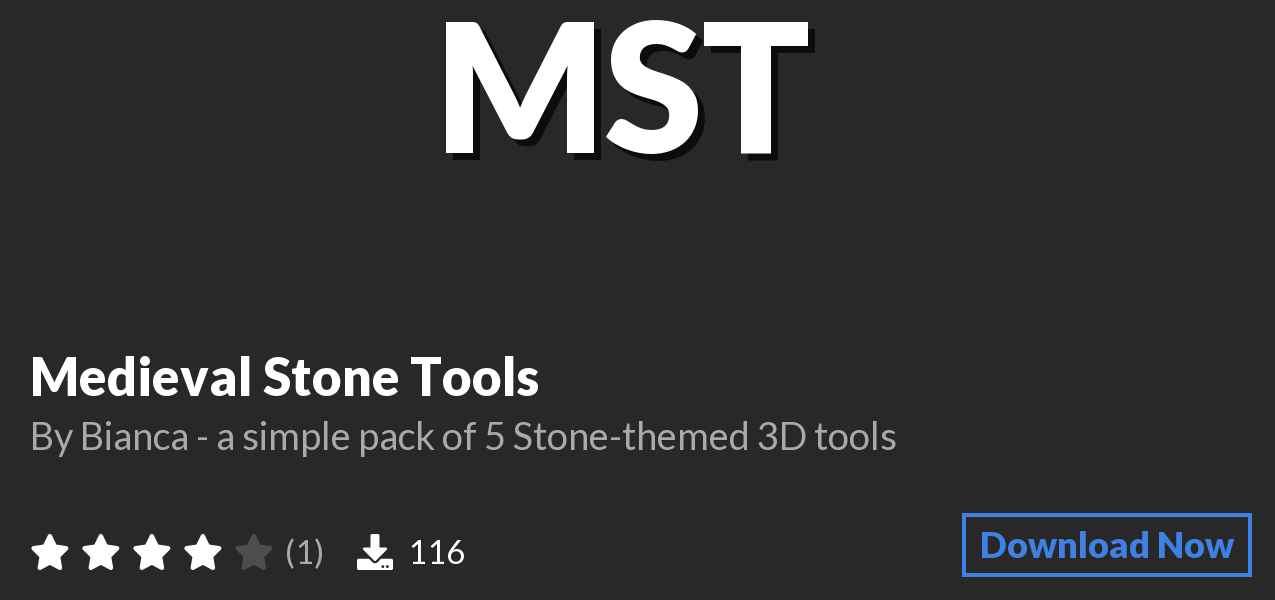 Download Medieval Stone Tools on Polymart