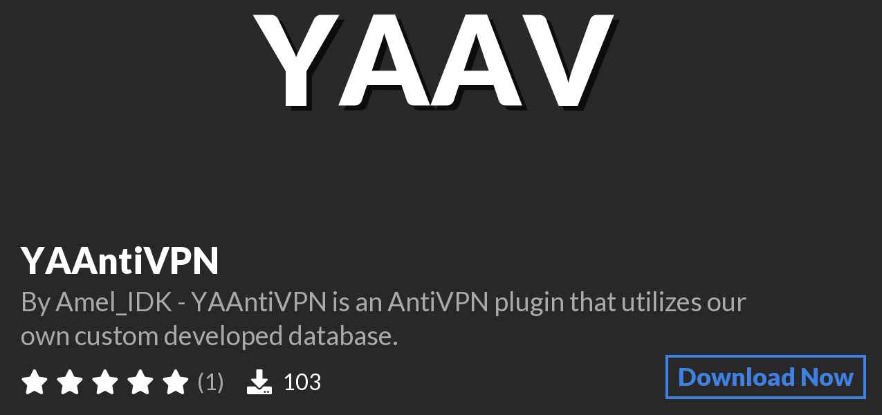 Download YAAntiVPN on Polymart