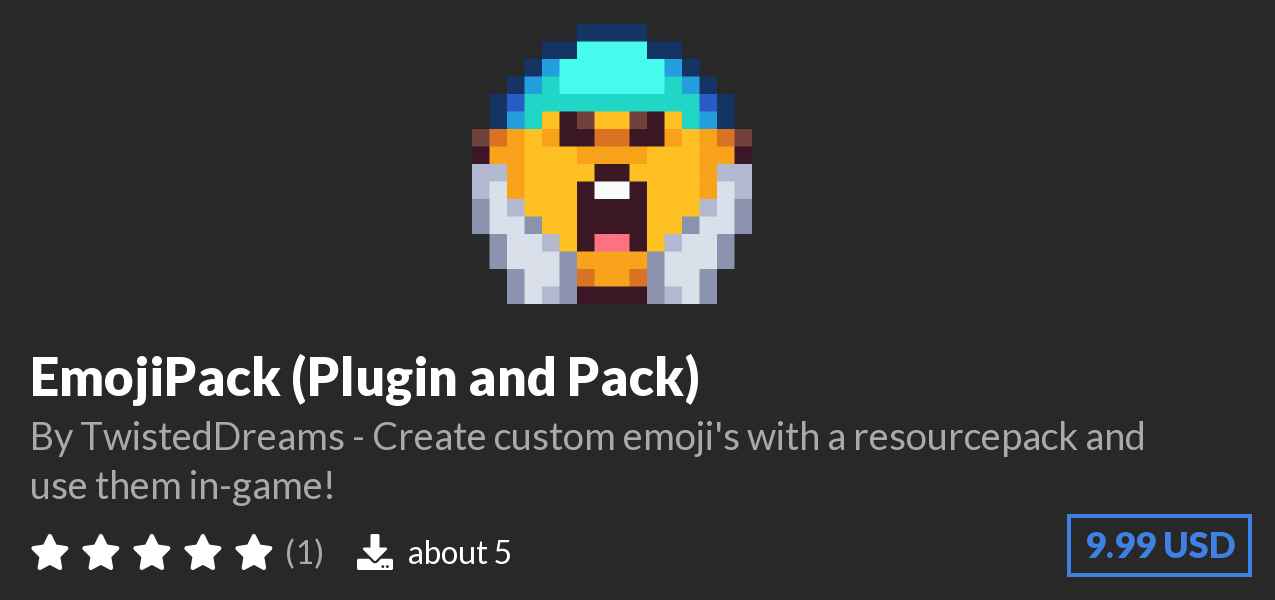 Download EmojiPack (Plugin and Pack) on Polymart
