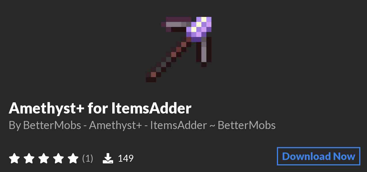 Download Amethyst+ for ItemsAdder on Polymart