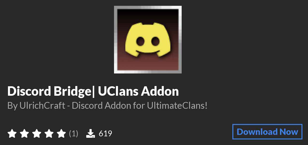 Download Discord Bridge| UClans Addon on Polymart