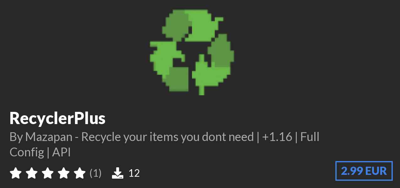 Download RecyclerPlus on Polymart
