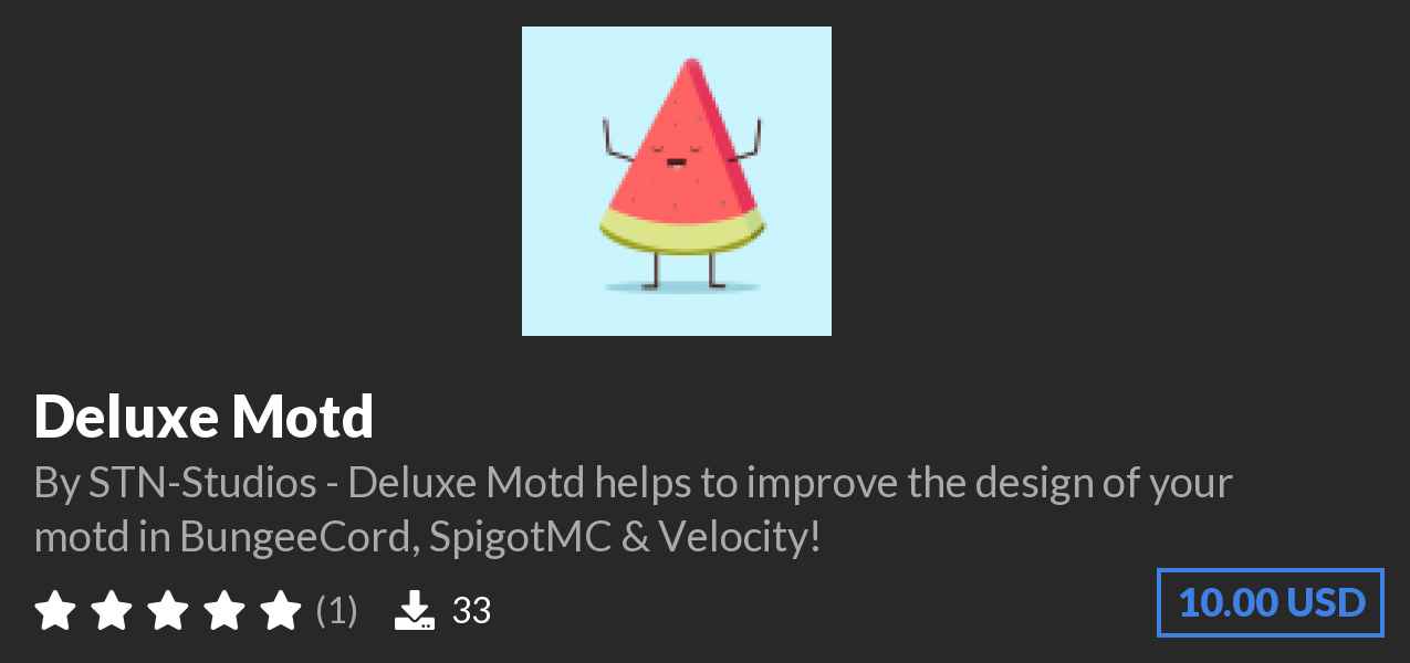 Download Deluxe Motd on Polymart