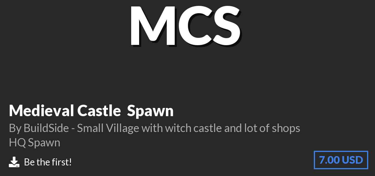 Download Medieval Castle ❯ Spawn on Polymart