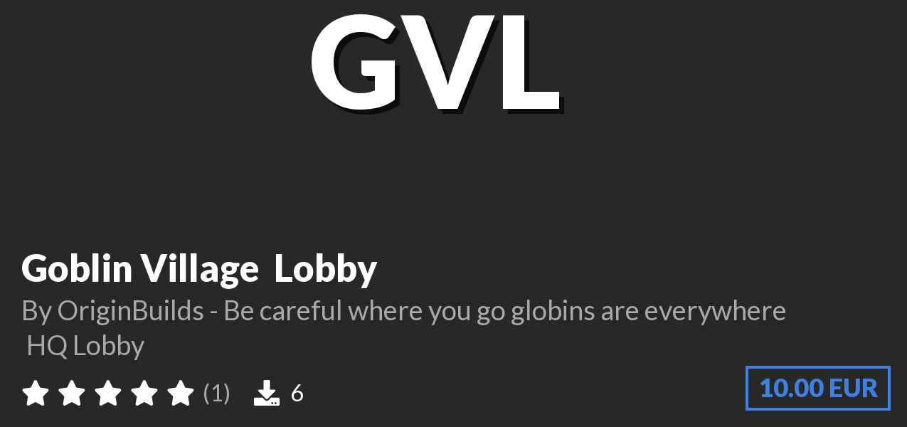 Download Goblin Village ❯ Lobby on Polymart