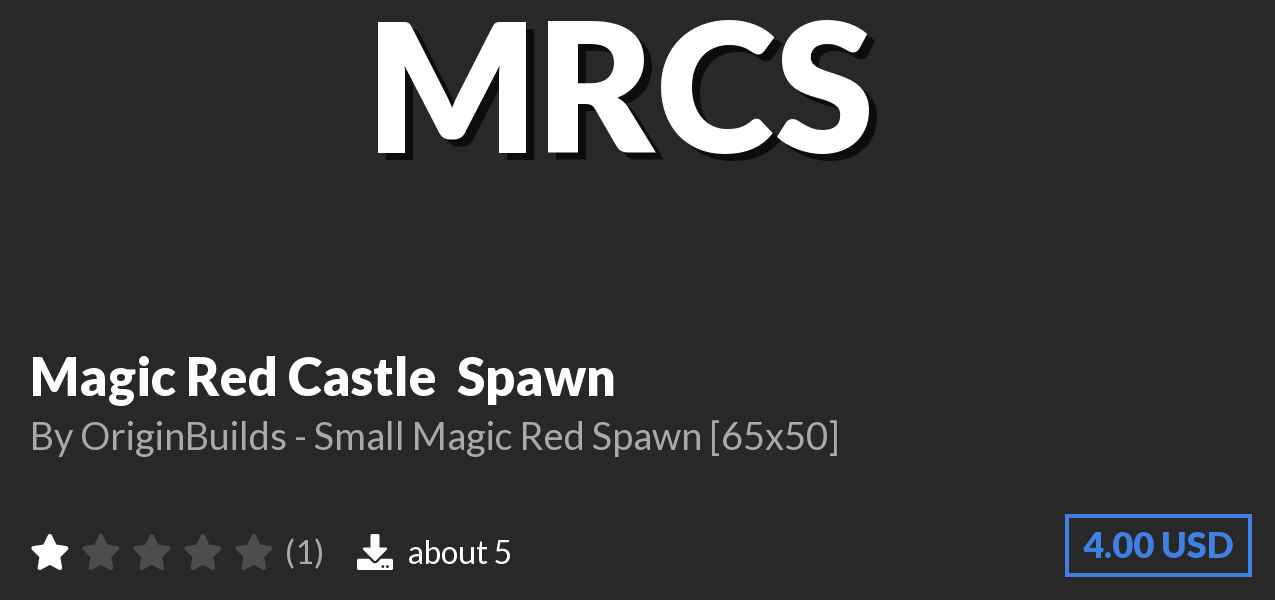 Download Magic Red Castle ❯ Spawn on Polymart