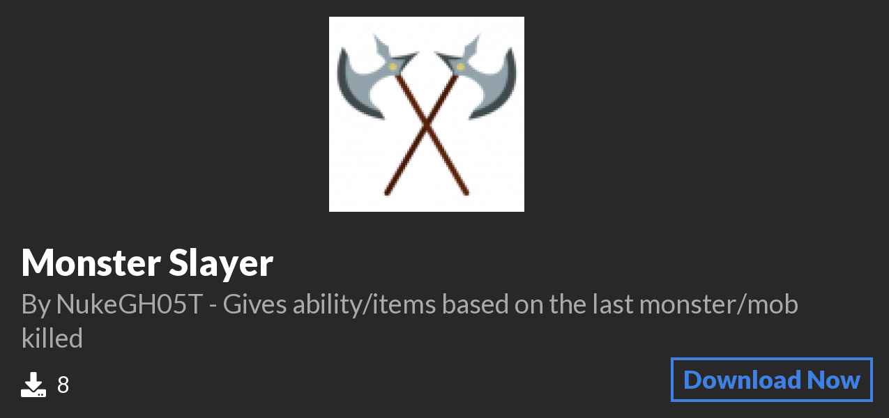 Download Monster Slayer on Polymart