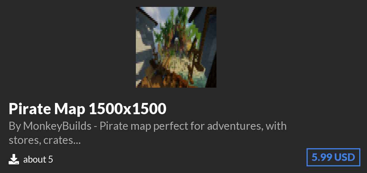 Download Pirate Map 1500x1500 on Polymart