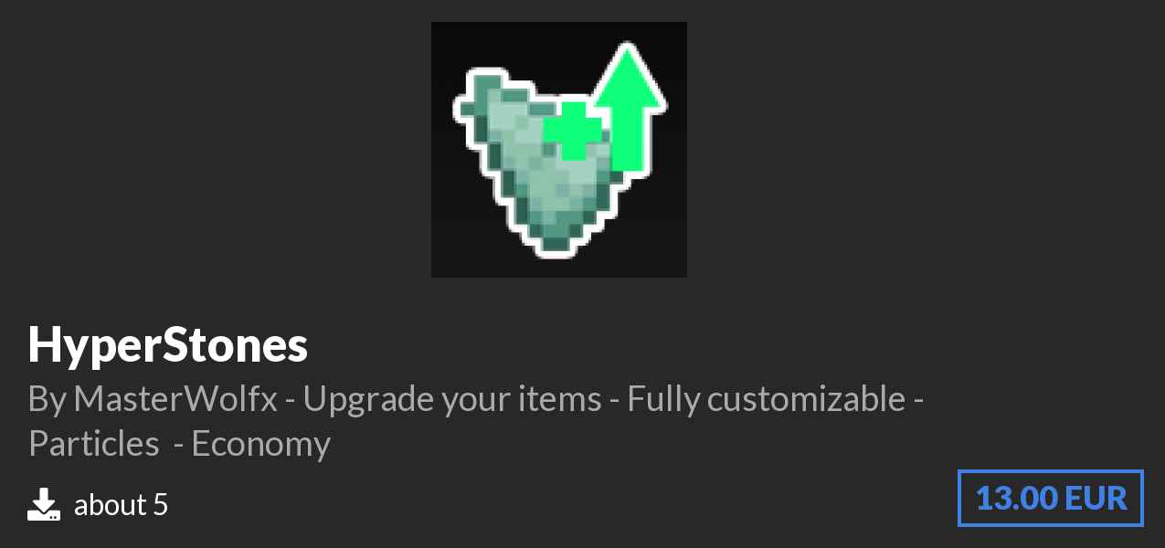 Download ⚜️ HyperStones ⚜️ on Polymart
