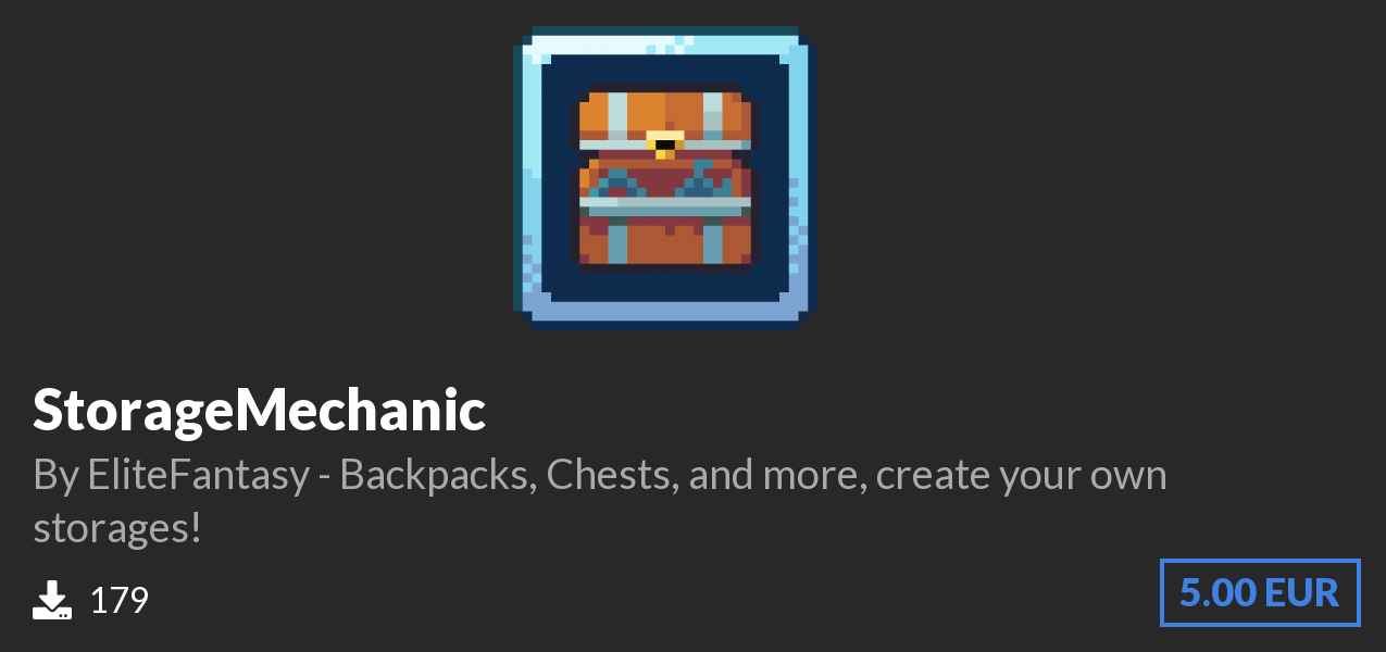 Download StorageMechanic on Polymart