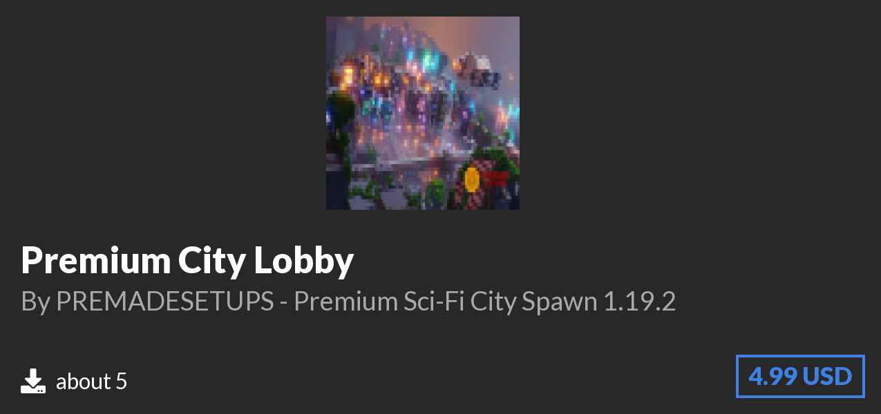 Download Premium City Lobby on Polymart