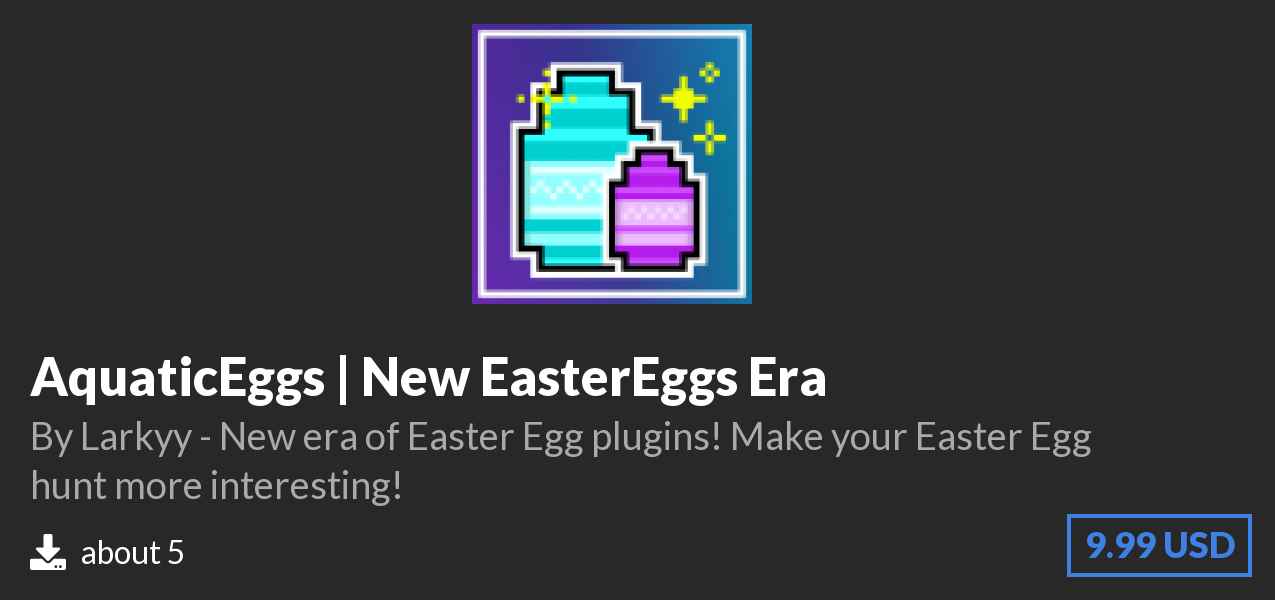 Download AquaticEggs | New EasterEggs Era on Polymart