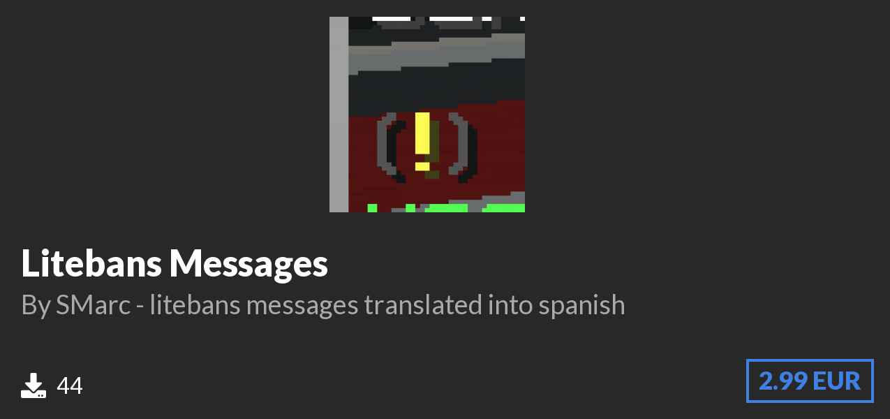 Download Litebans Messages on Polymart