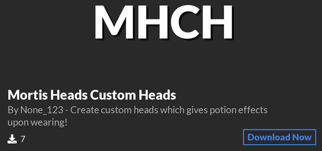Download ✧Mortis Heads✧ Custom Heads on Polymart