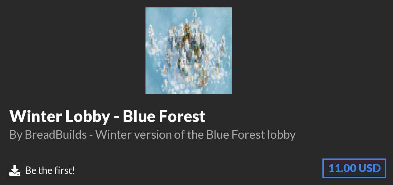 Download Winter Lobby - Blue Forest on Polymart