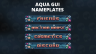 Aqua GUI Nameplates icon