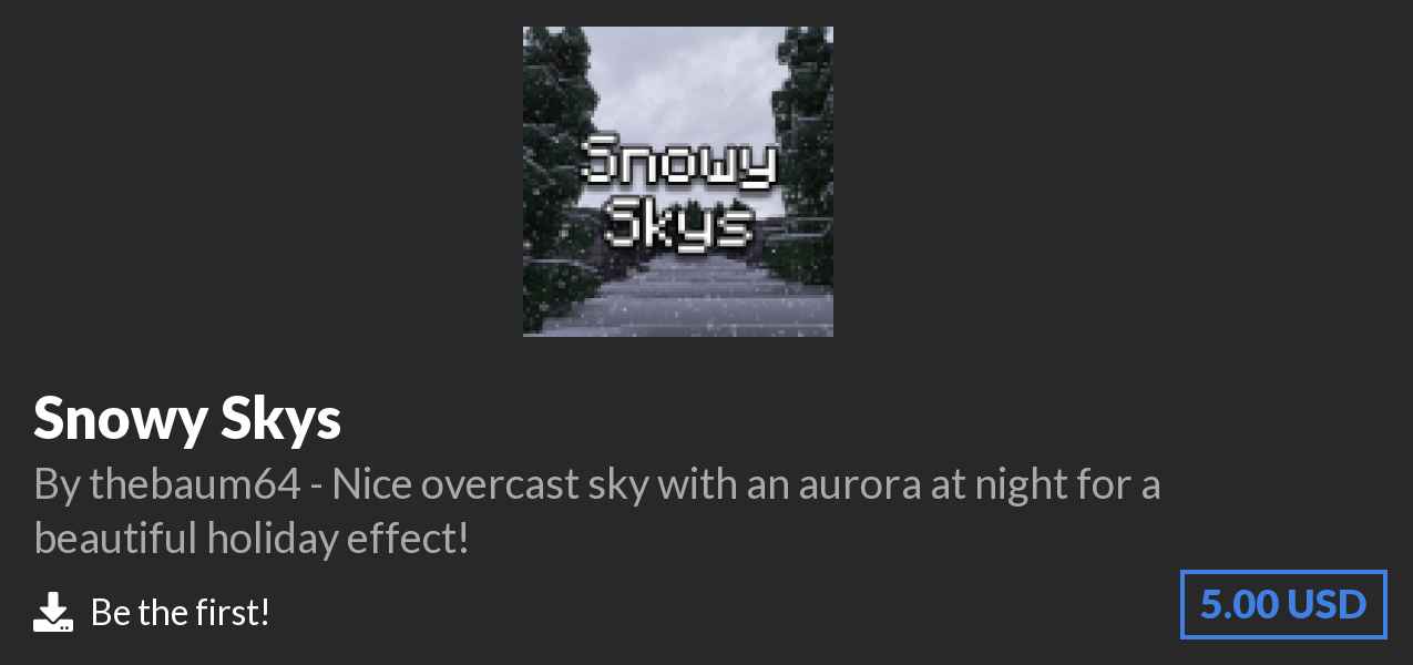 Download Snowy Skys on Polymart