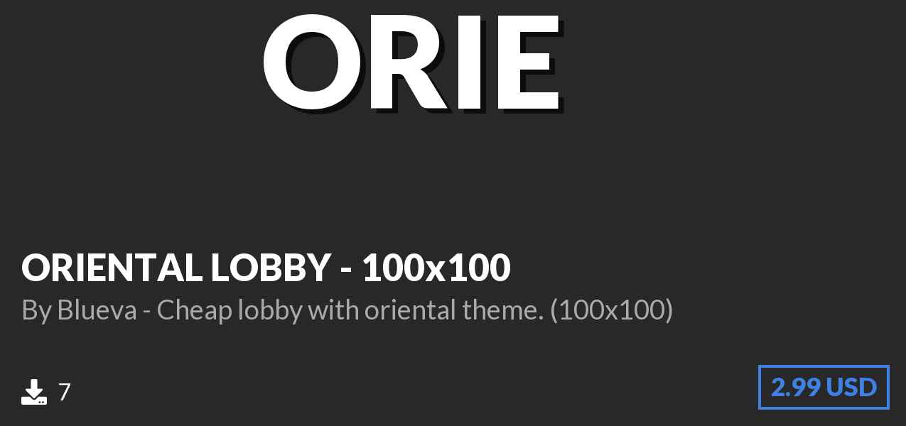 Download ORIENTAL LOBBY - 100x100 on Polymart