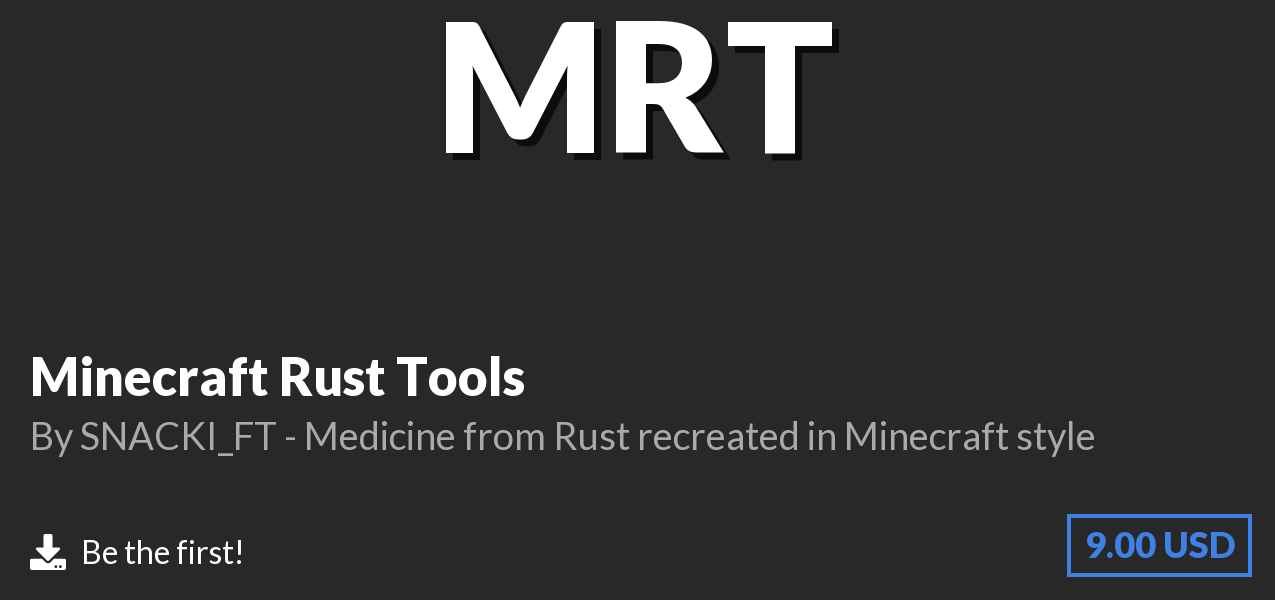 Download Minecraft Rust Tools on Polymart
