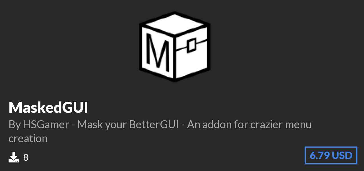Download MaskedGUI on Polymart