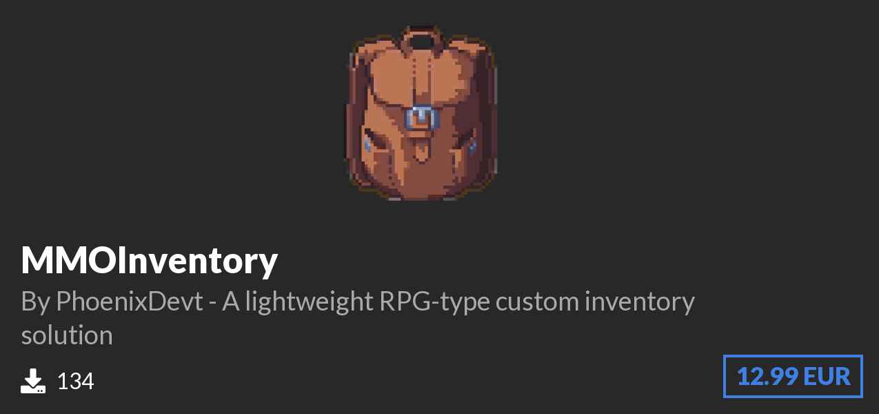 Download MMOInventory on Polymart